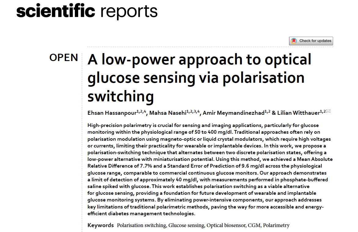 image from New Publication: Toward Detection of Nocturnal Hypoglycemia Using Consumer-Grade Smartwatches and Machine Learning