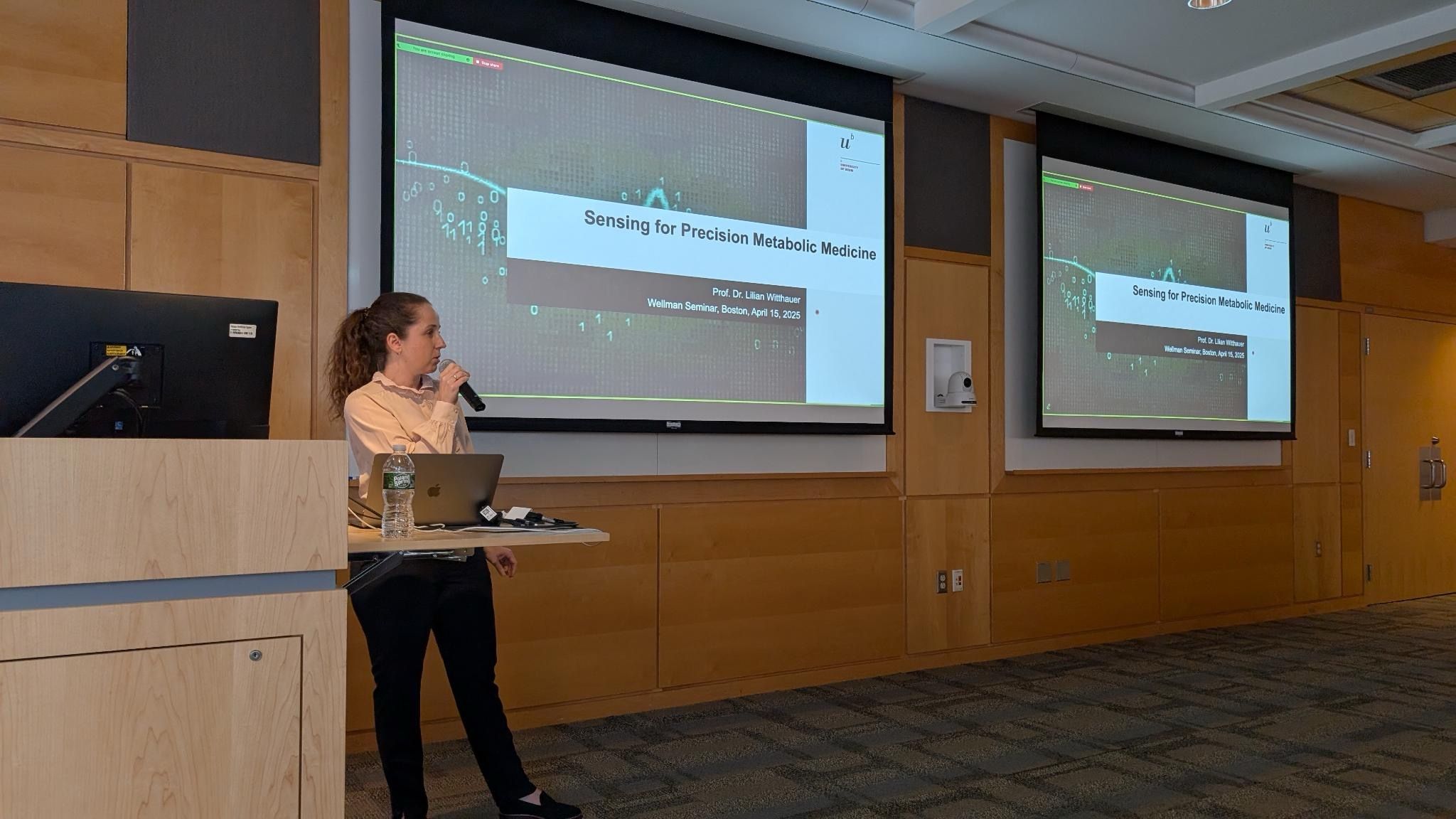 image from Talk at the Wellman Center